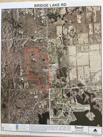 Property Photo:  Parcel E Bridge Lake Road  MI 48348 