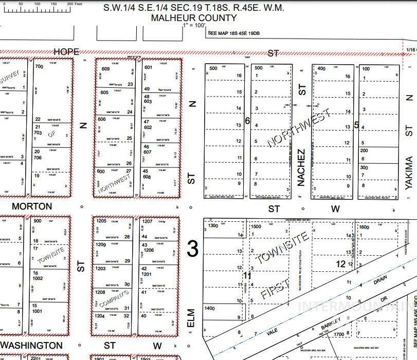 Property Photo:  Lot 13 Block 6 On Elm Street  OR 97918 