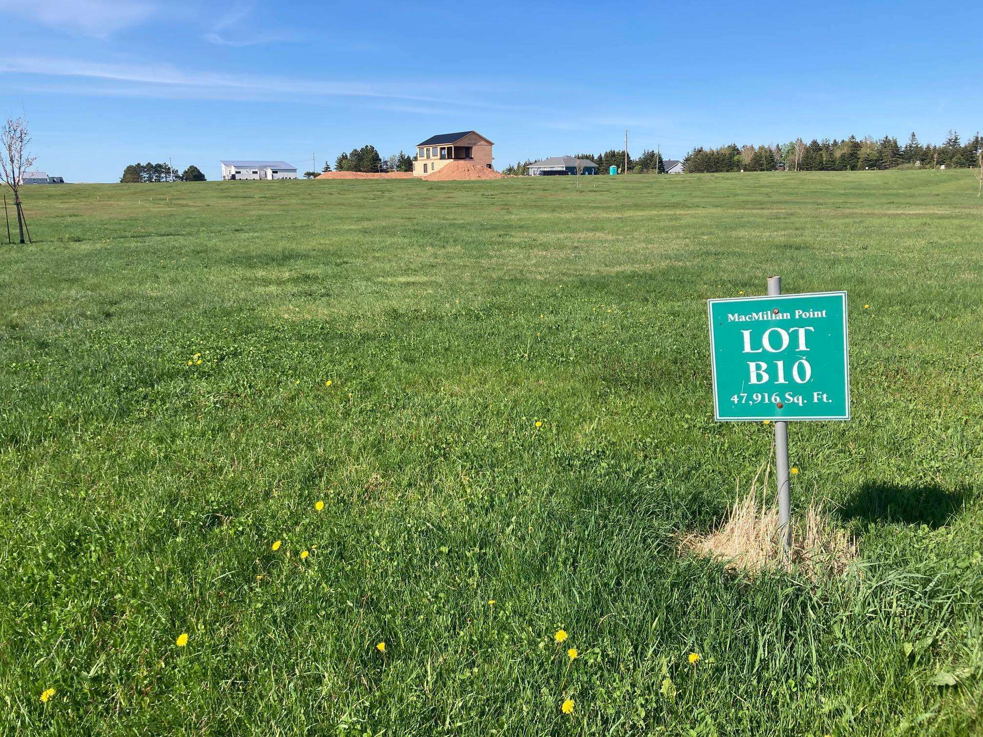 Photo de la propriété:  Lot B10 Shoreline Drive  PE C0A 1P0 