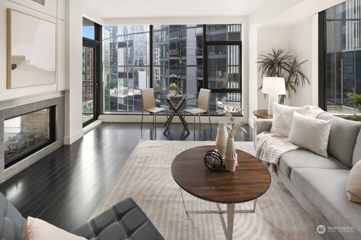 Property Photo: 820 Blanchard Street 708 WA 98121