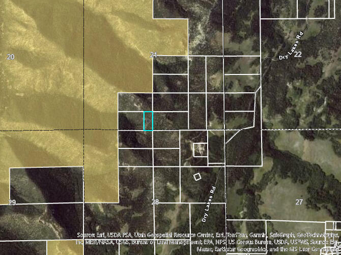 Property Photo:  5 Acres West Of Dry Lakes Rd  UT 84719 