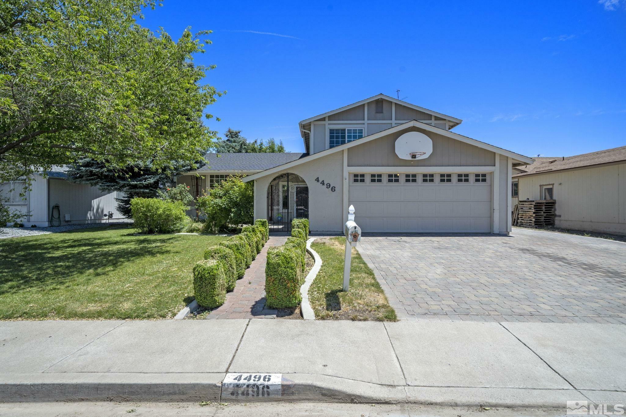 Property Photo:  4496 Sierra Madre Dr.  NV 89502 