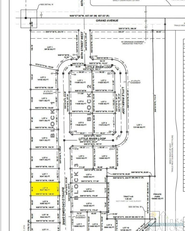 Property Photo:  Lot 8 Block 1 Buffalo Crossing Drive  MT 59106 