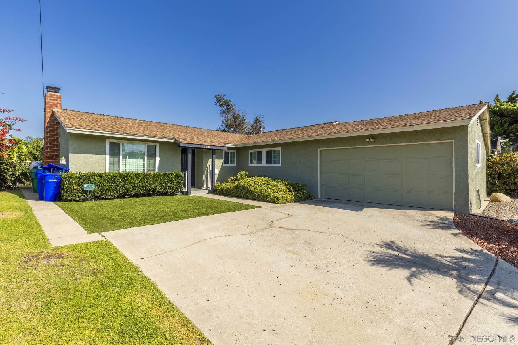 Property Photo: 4338 Mount Elbrus Ct CA 92117