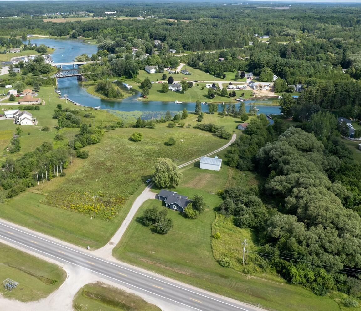 Property Photo:  9408 N Straits Highway  MI 49721 