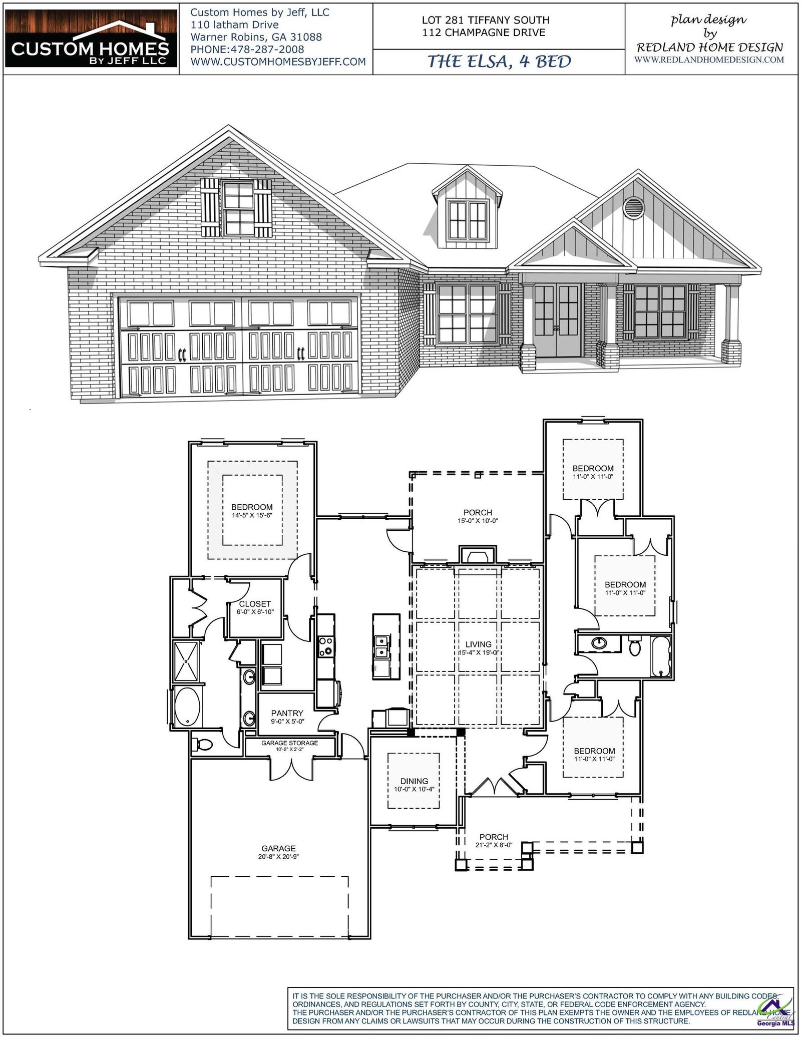 Property Photo:  112 Champagne Drive  GA 31069 