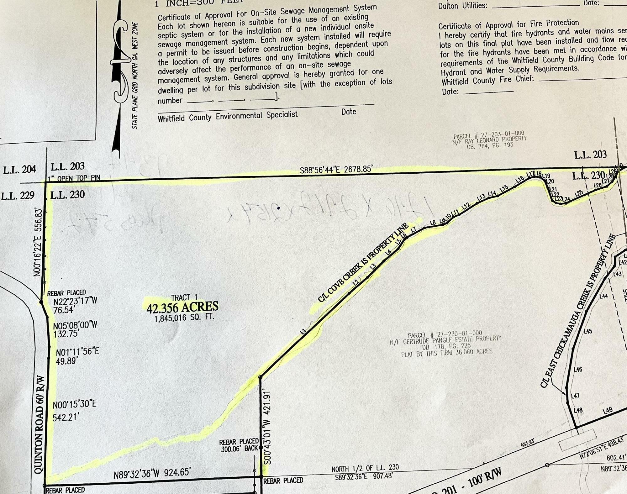 Property Photo:  40 Acres Quinton Rd  GA 30740 