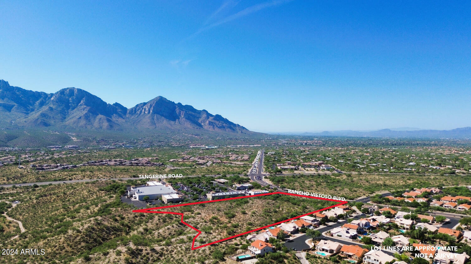 Property Photo:  8acres N Rancho Vistoso Boulevard -  AZ 85755 