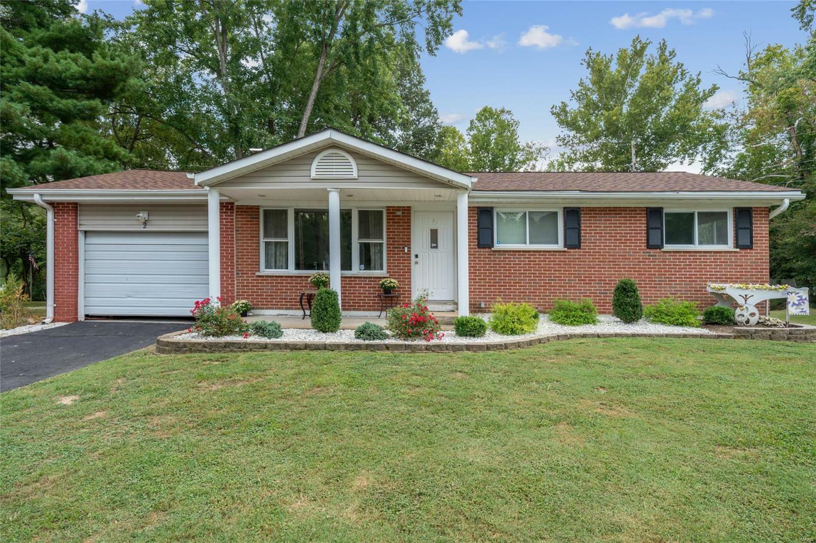 Property Photo:  2 Dixie Drive  MO 63026 