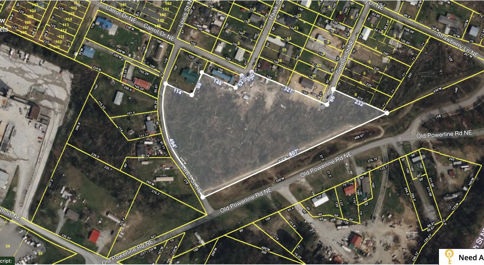 Property Photo:  00 Old Powerline Road NE  TN 37311 