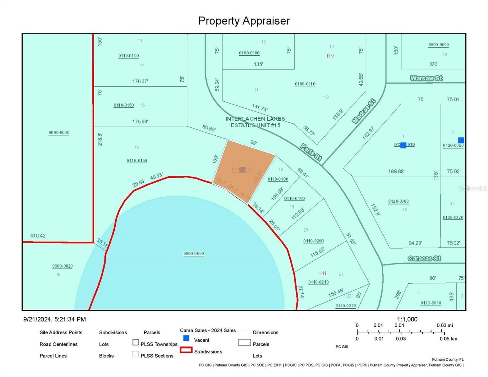 Property Photo: 540 Citrus Drive FL 32148