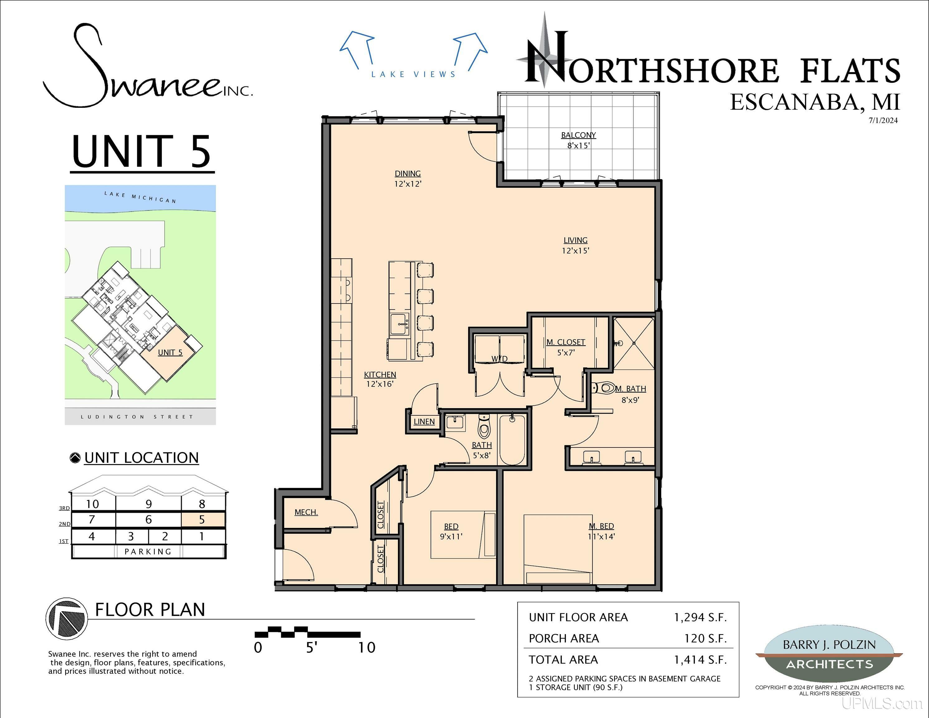 Property Photo:  200 Ludington (Unit 5) Street Proposed Unit 5, Building 1  MI 49829 