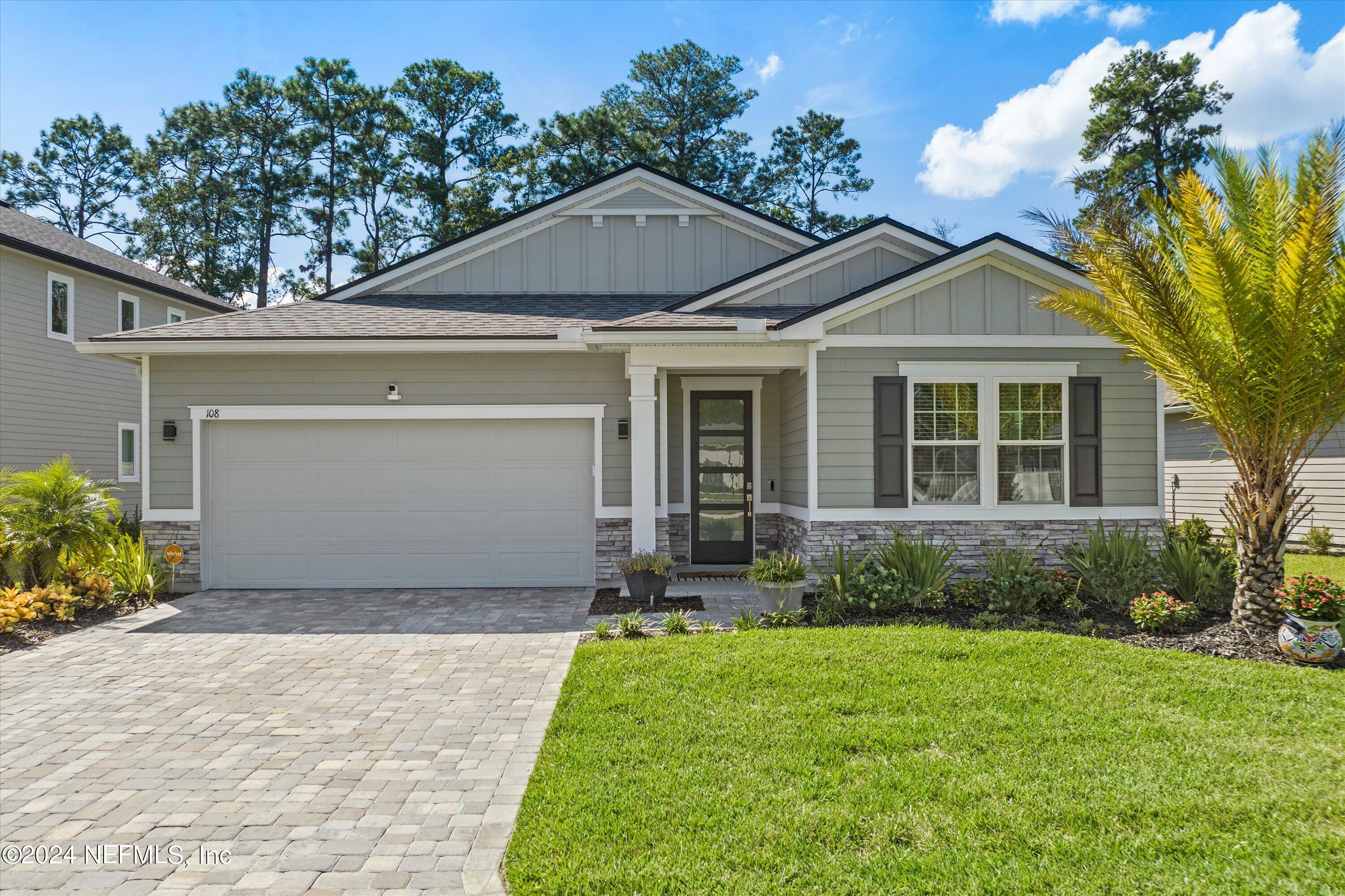 Property Photo:  108 Wards Ravine Way  FL 32259 