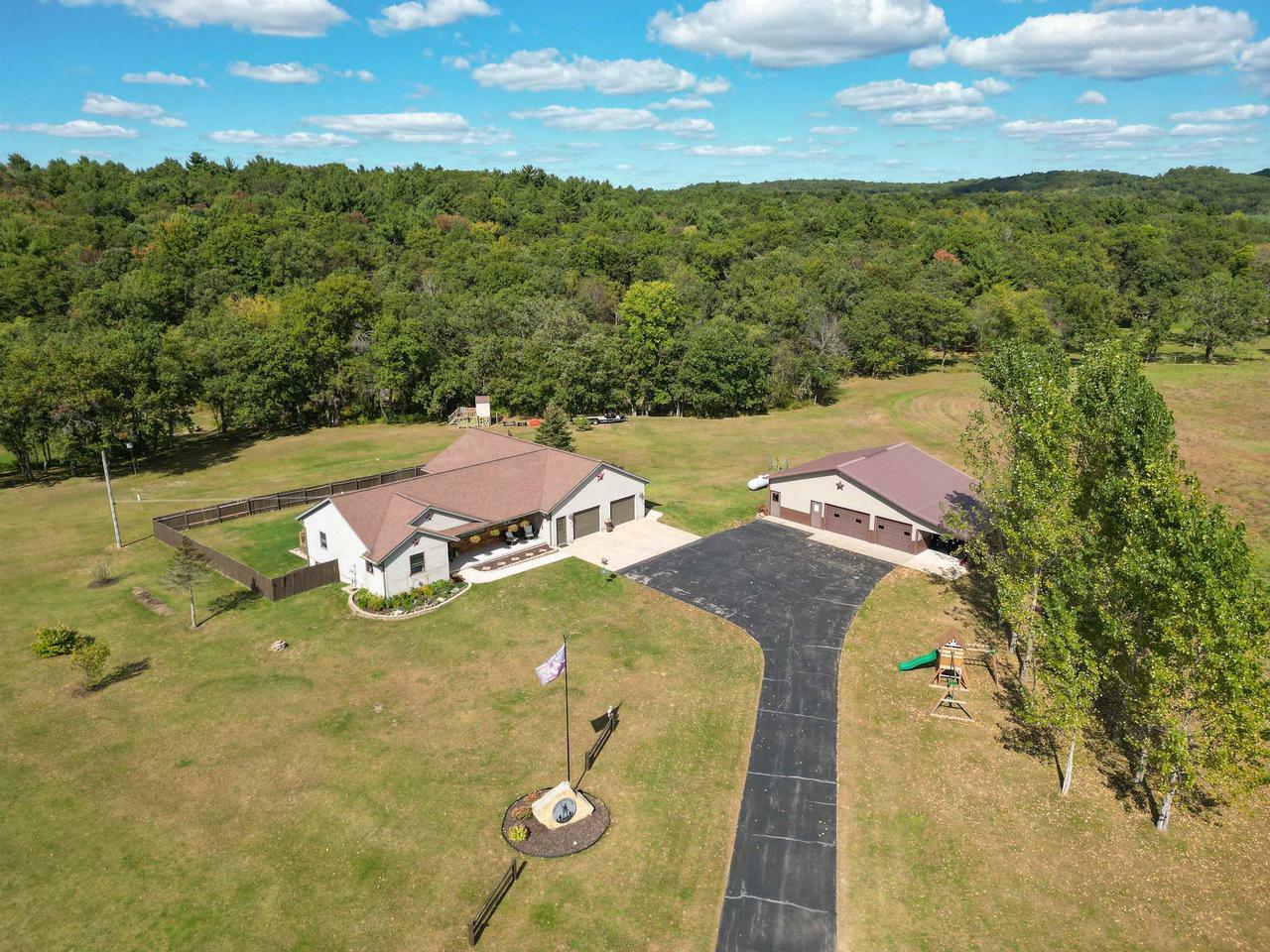 Property Photo:  4852 Barrell Road  WI 54656 