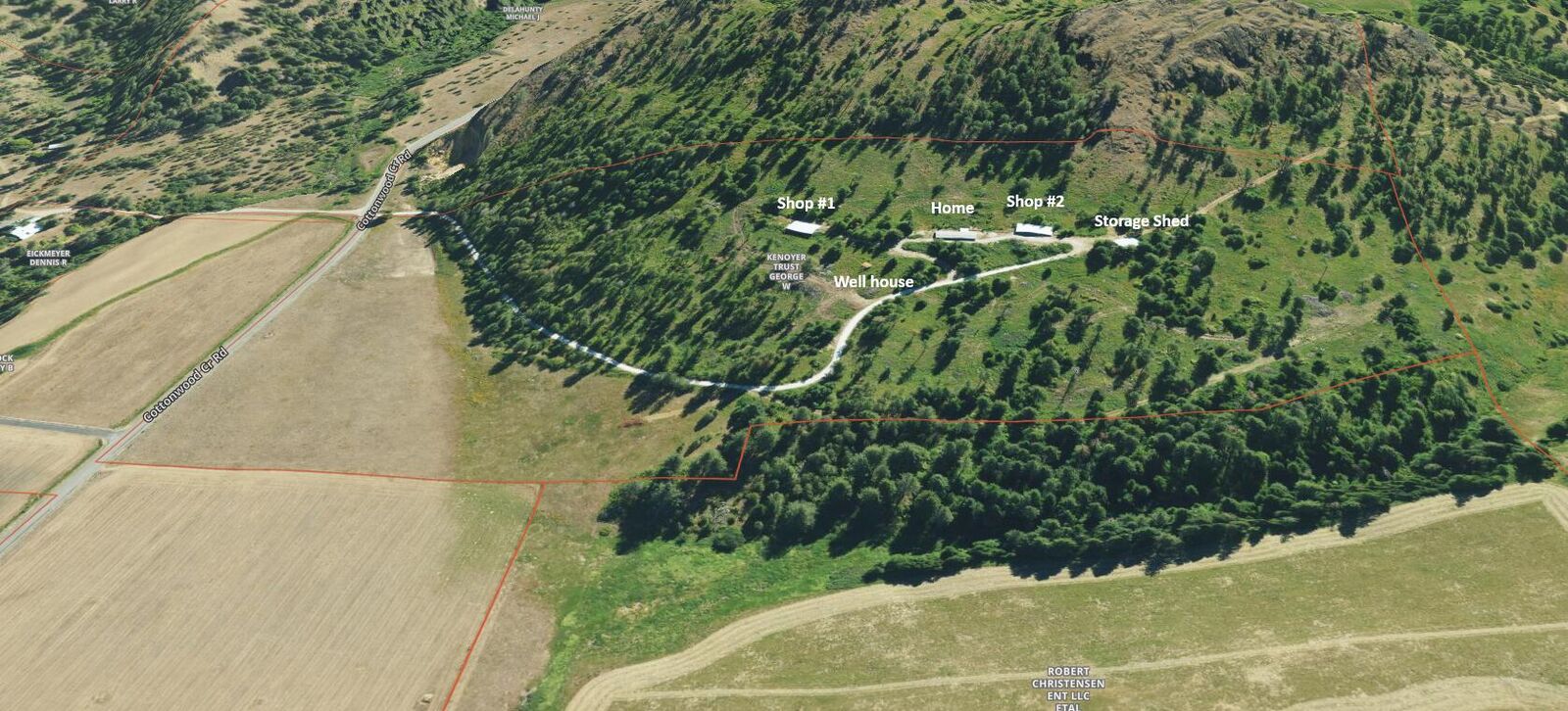 Property Photo: 2950 Cottonwood Creek Rd WA 99109