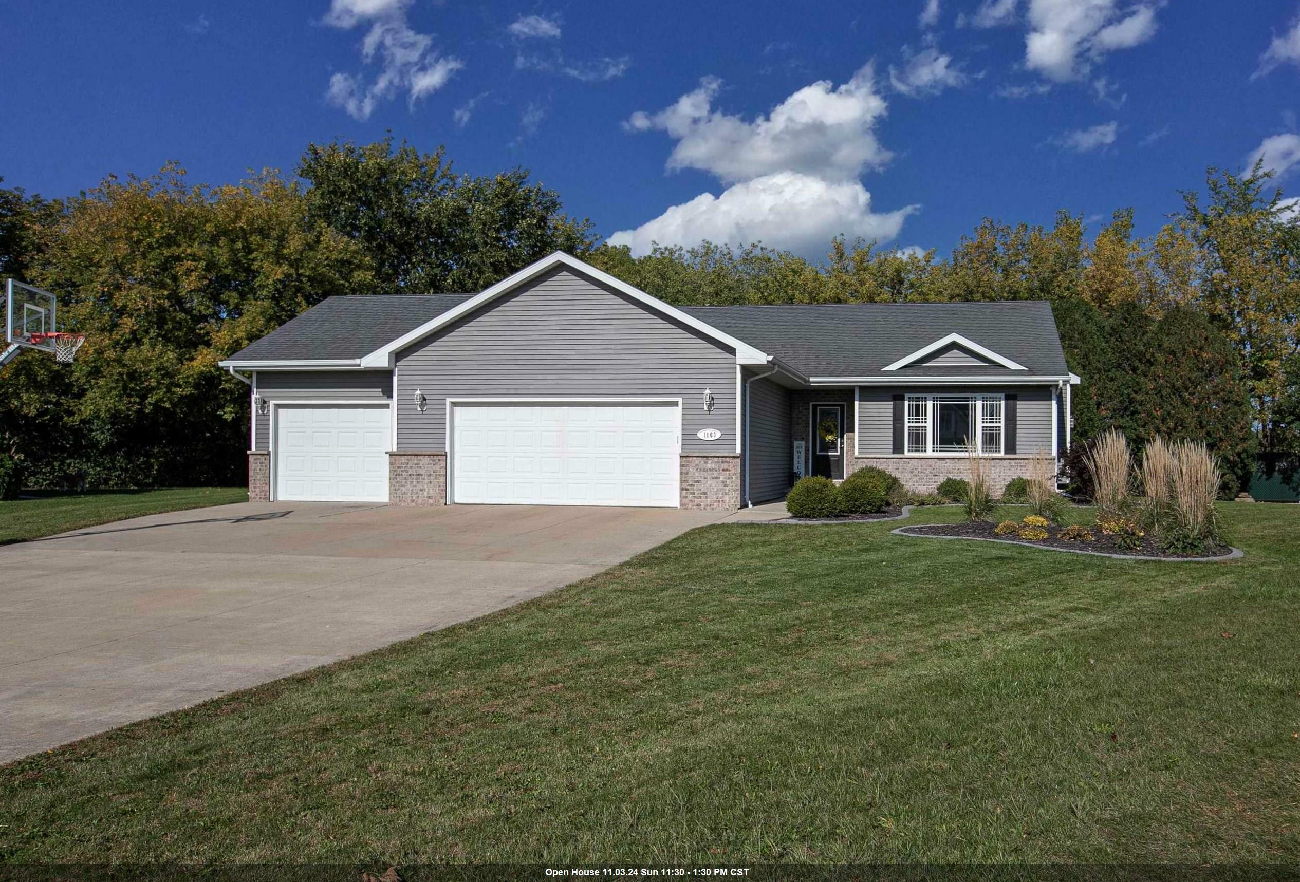 Property Photo:  1160 Golden Field Road  WI 54956 