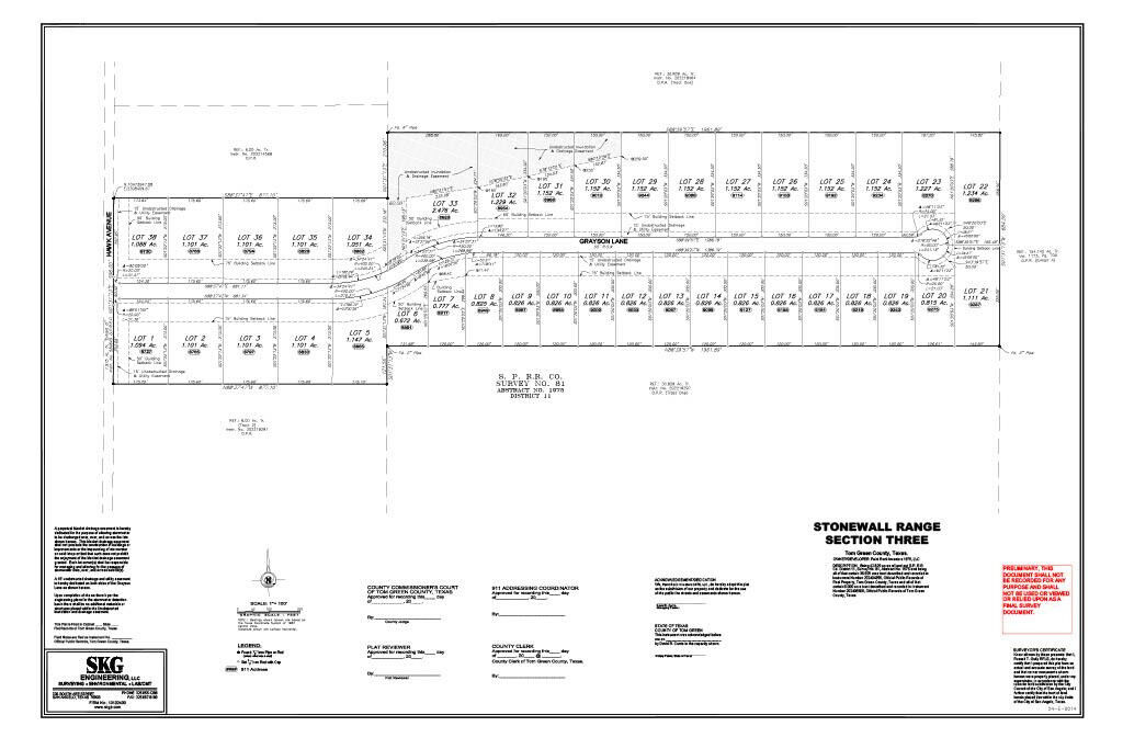 Property Photo: 9086 Grayson Lane TX 76905