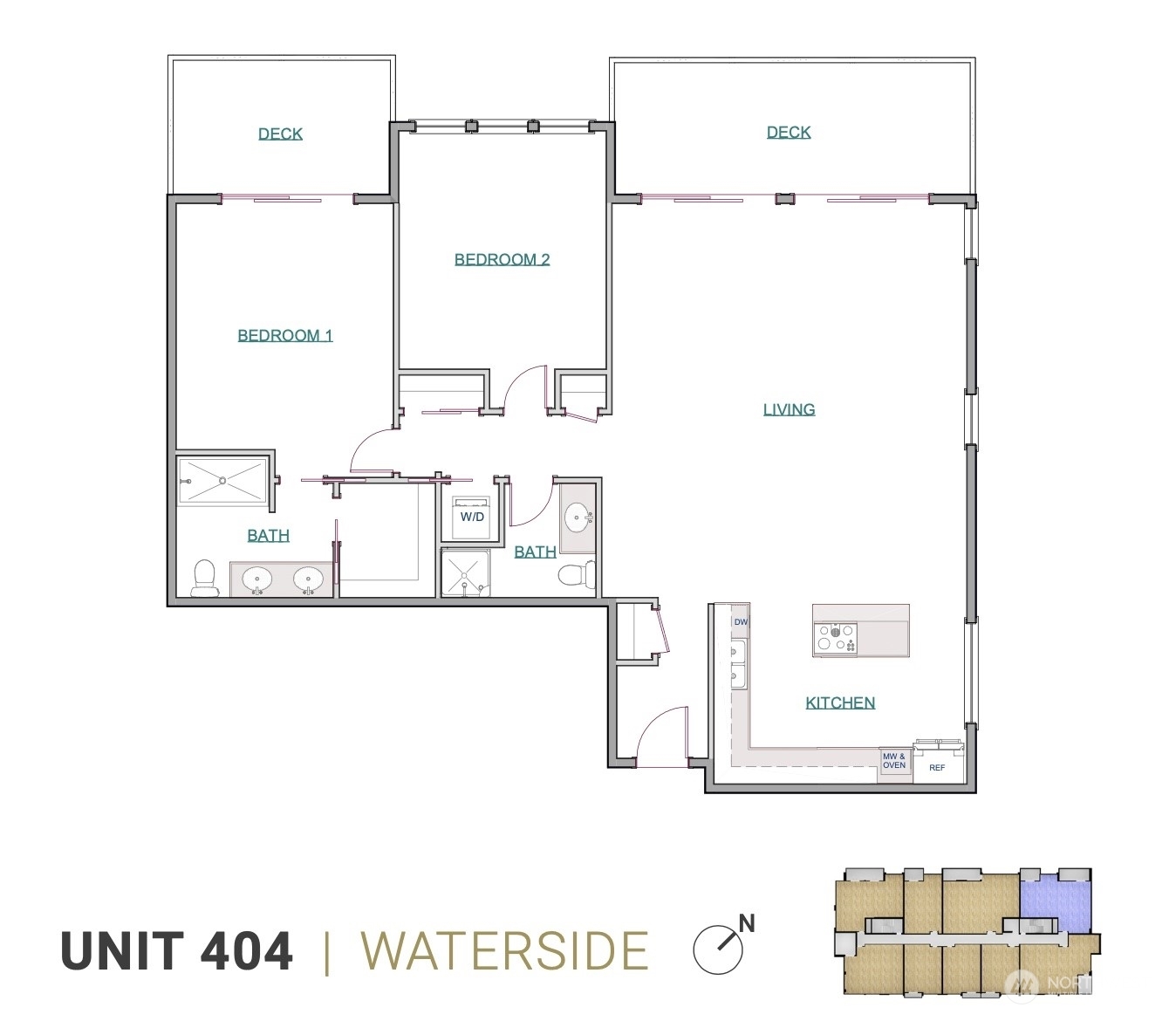 Property Photo: 1025 Granary Avenue 404 WA 98225