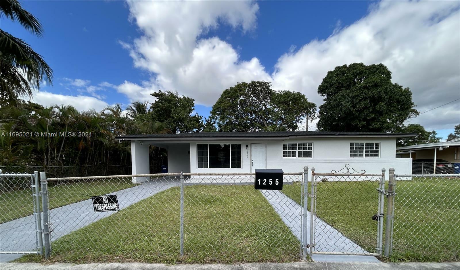 Property Photo:  1255 NW 172nd Ter  FL 33169 