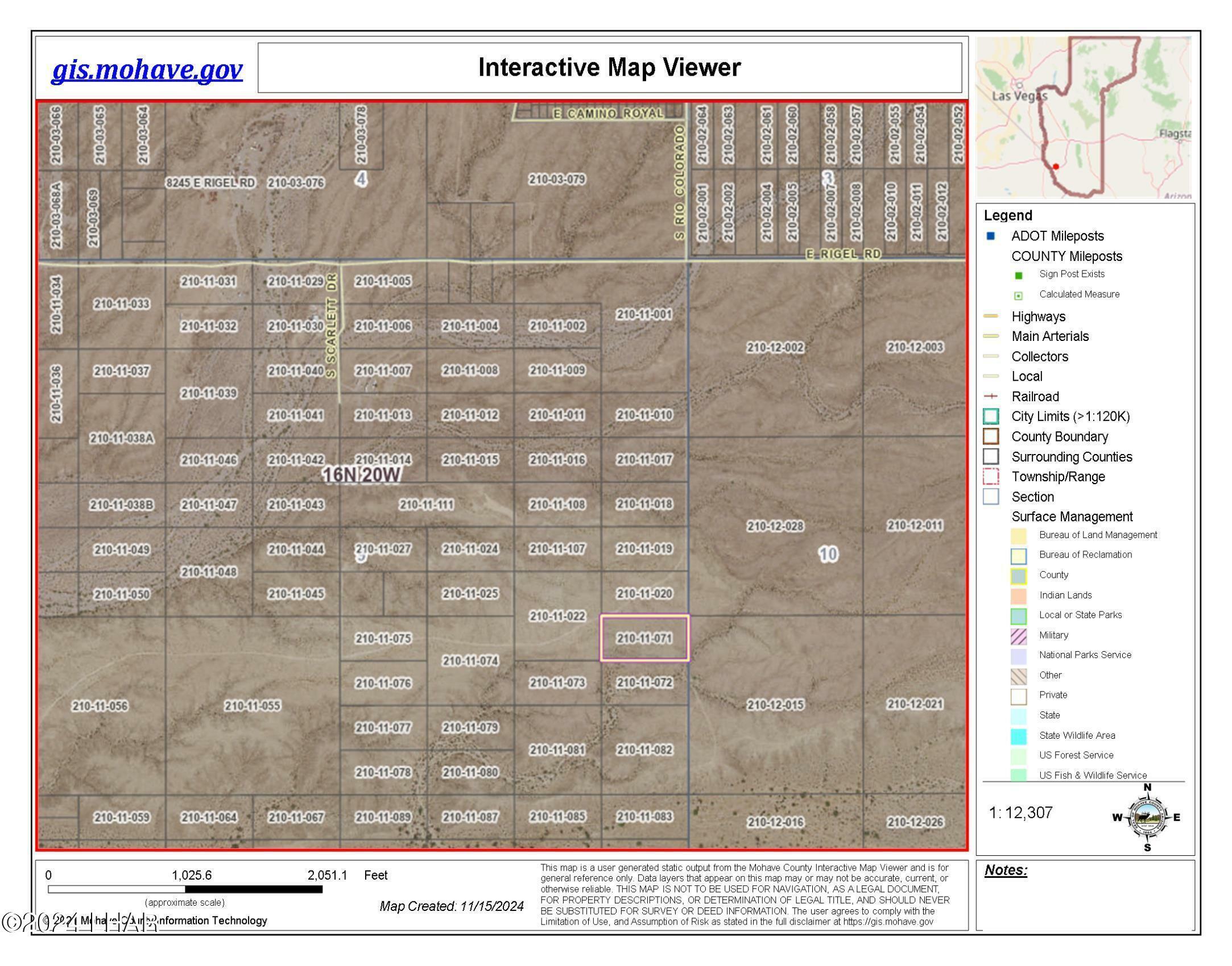 Property Photo: 1.5 South Of Polaris Rd AZ 86436