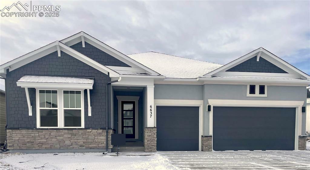 Property Photo: 6637 Thimble Court CO 80924