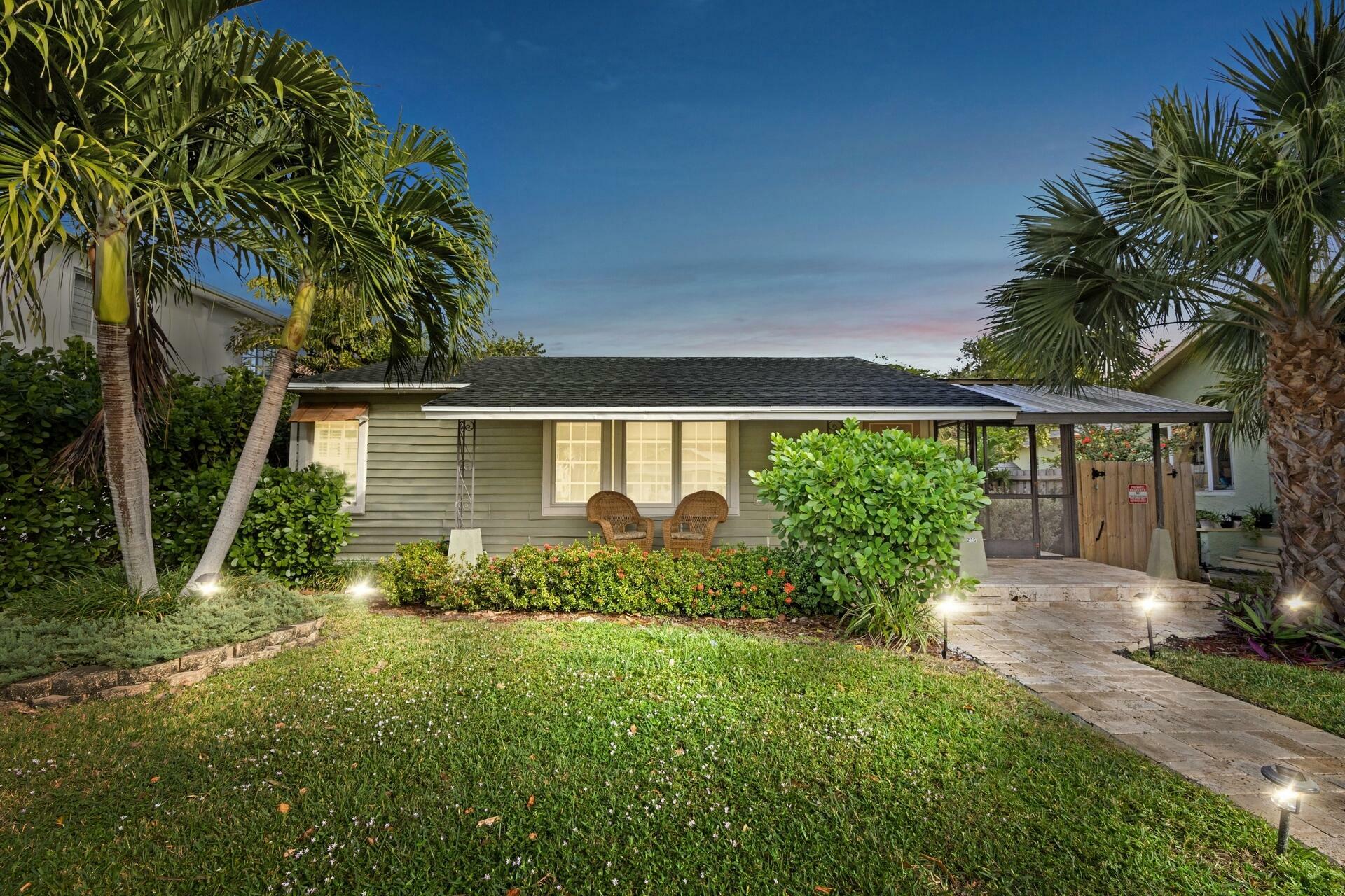 Property Photo:  216 S Ocean Breeze Main House  FL 33460 