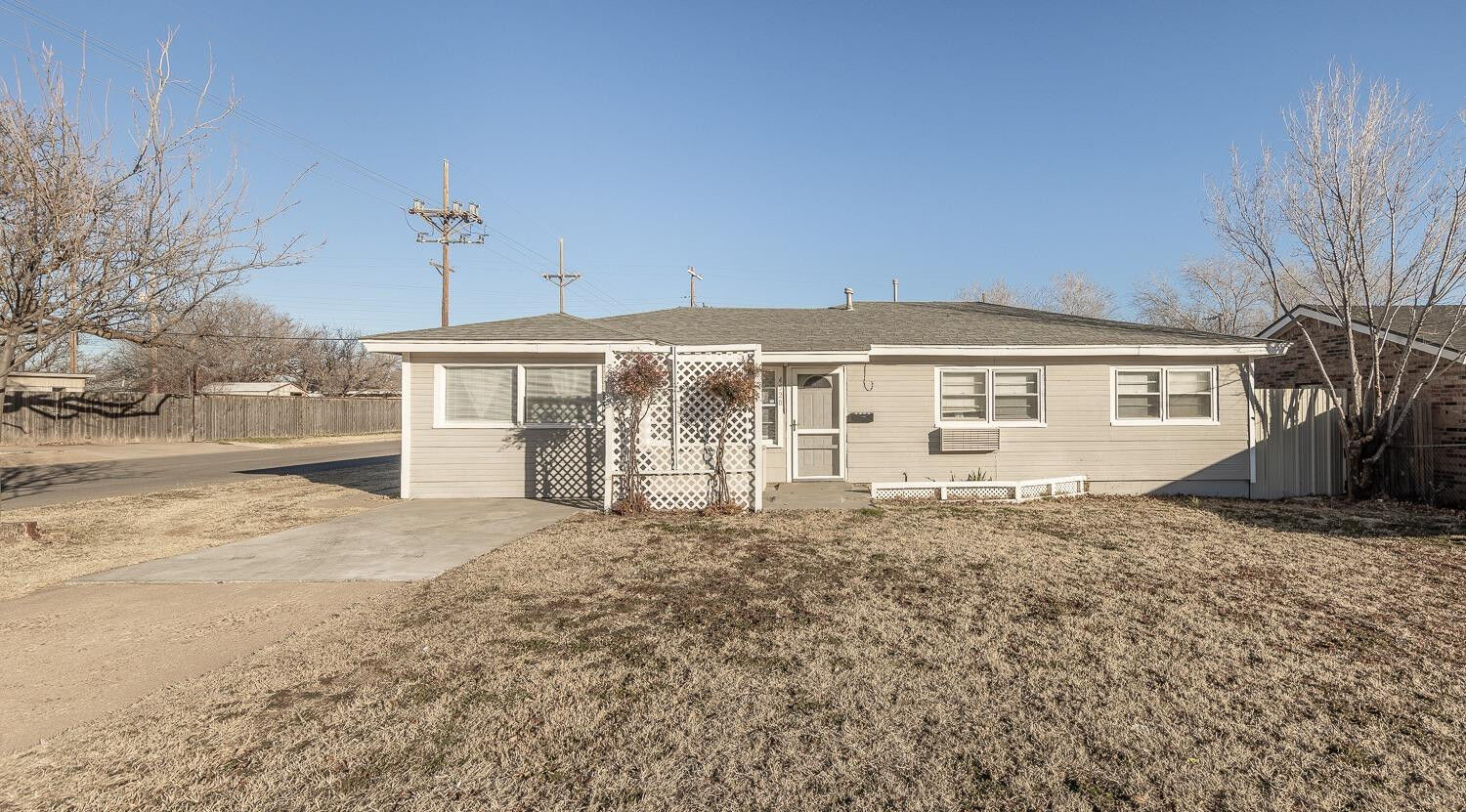 Property Photo: 4520 43rd Street TX 79414
