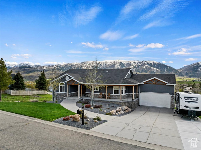 Property Photo: 4147 N Wolf Ridge Cir UT 84310