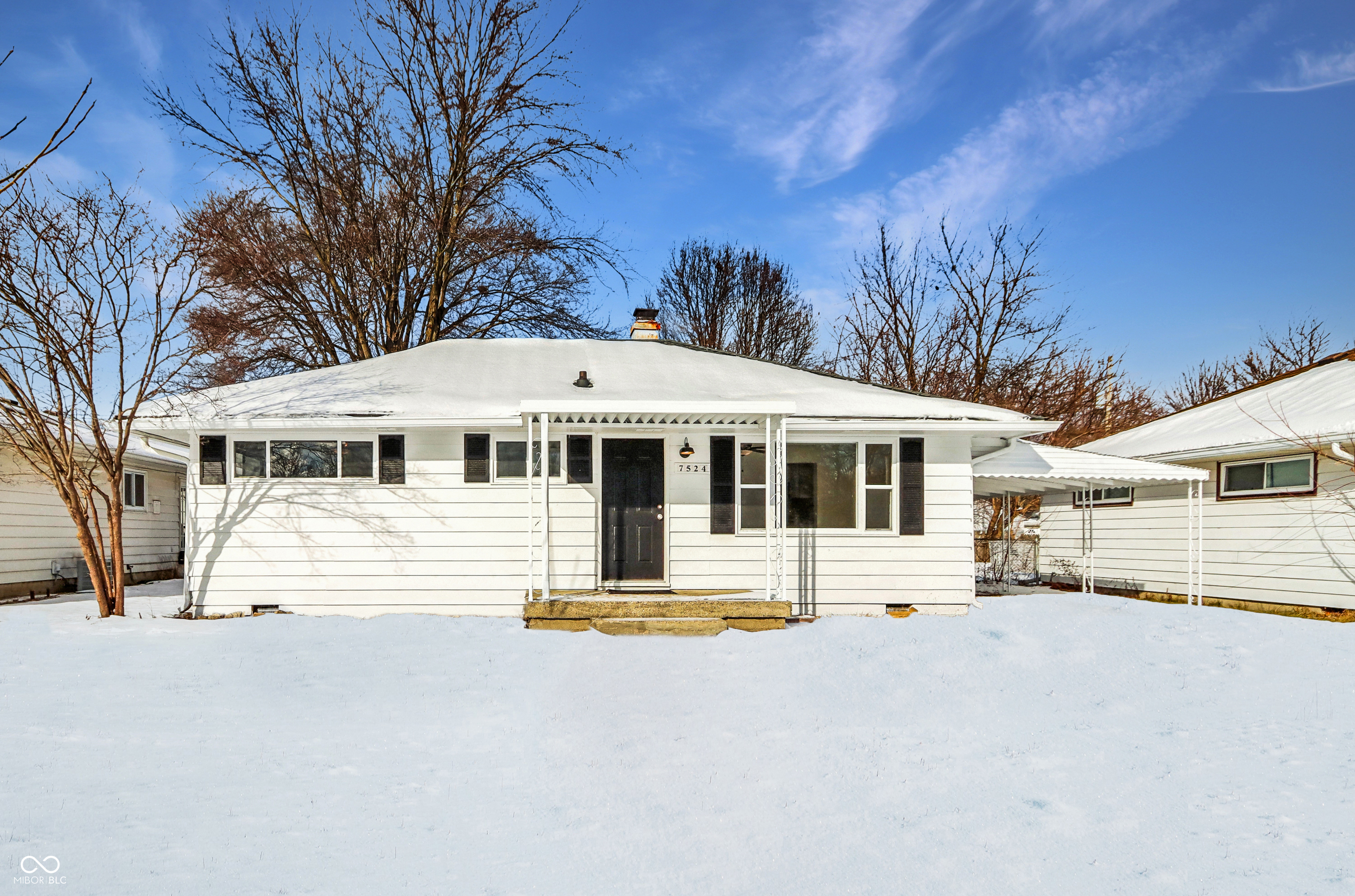 Property Photo: 7524 E 48th Street IN 46226