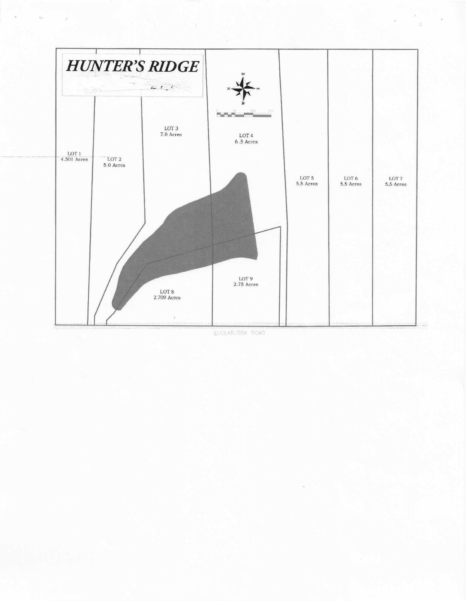 Property Photo:  Lot2 Hunter'S Ridge Euclatubba Rd  MS 38849 