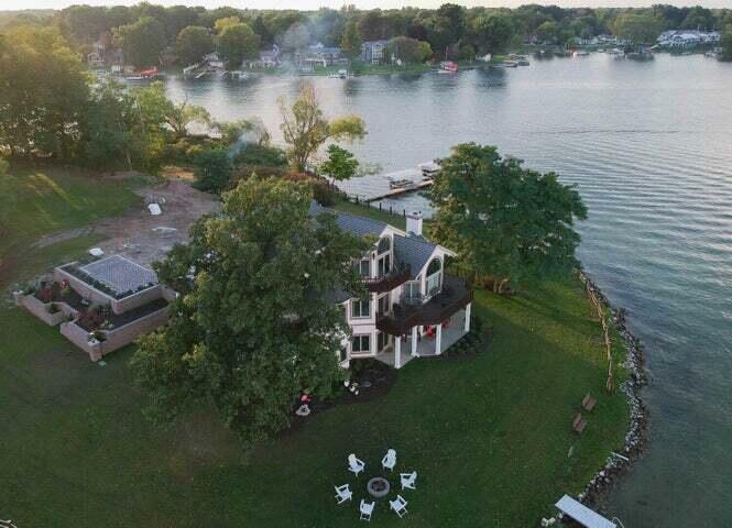 Property Photo:  265 Lakeshore Dr Island  MI 49015 