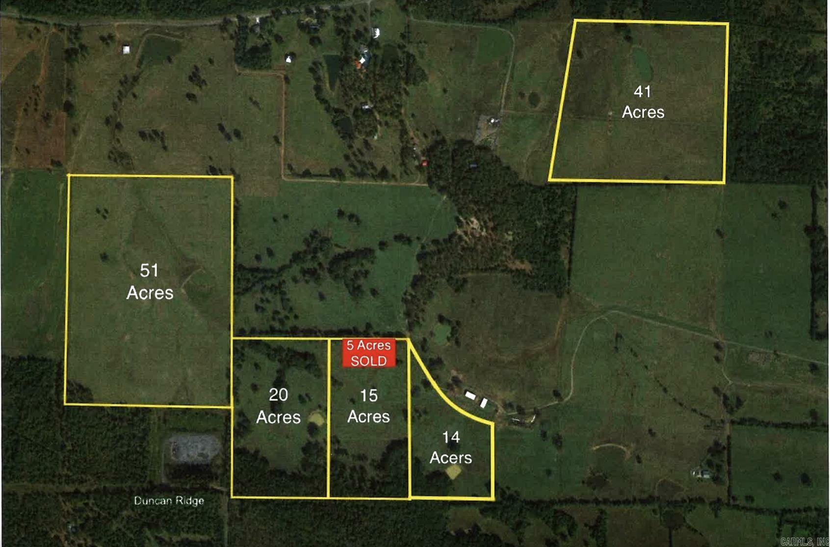 Property Photo:  51 Acres Cash Springs Road  AR 72058 