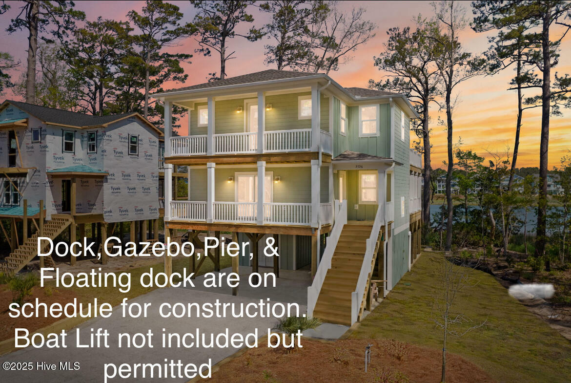 Property Photo: 3706 E Yacht Drive NC 28465