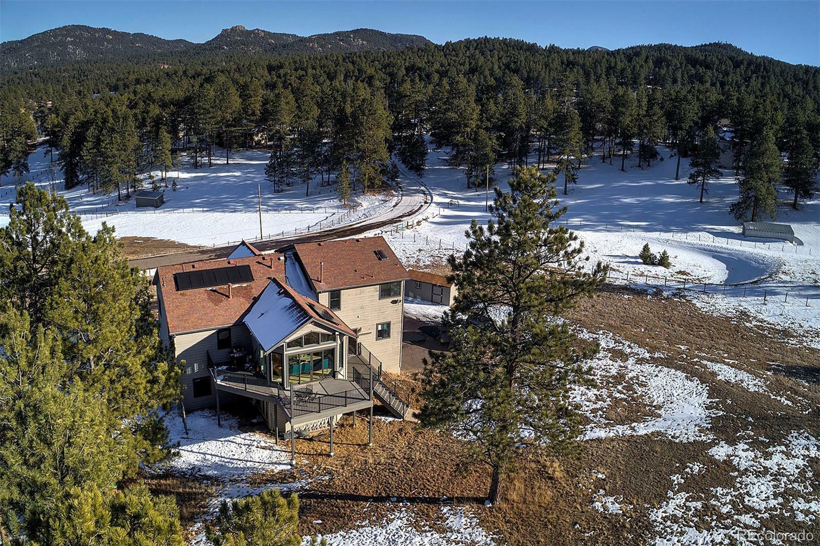 Property Photo:  5371 Hazel Road  CO 80439 