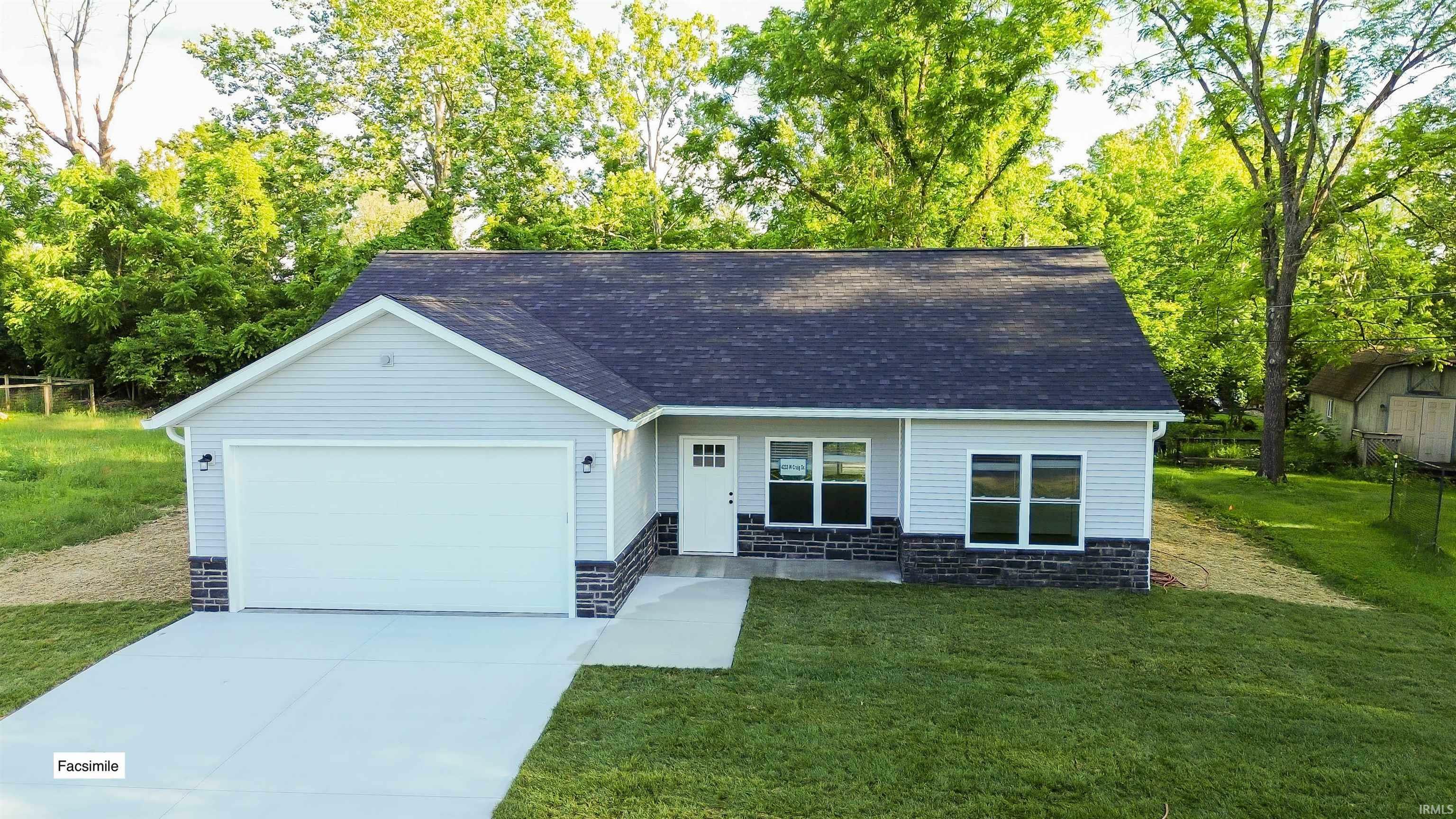 Property Photo: 7525 W Athena Court IN 47404