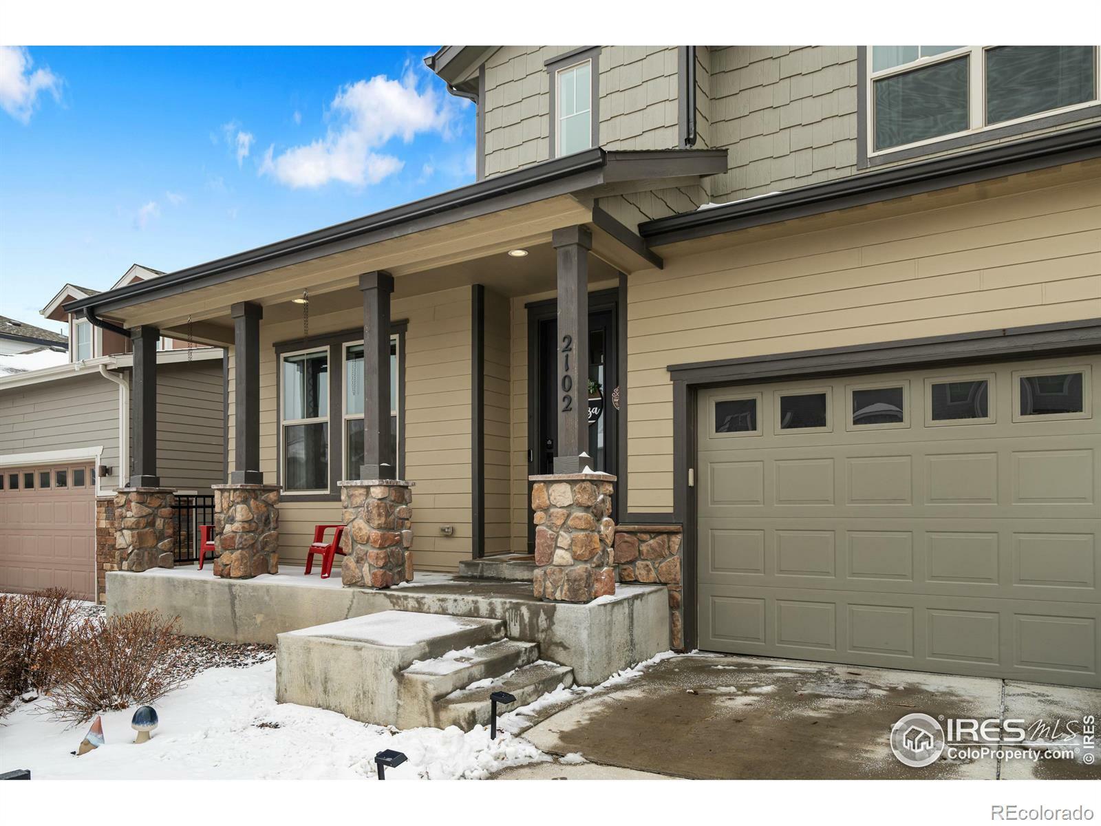Property Photo: 2102 Bouquet Drive CO 80550