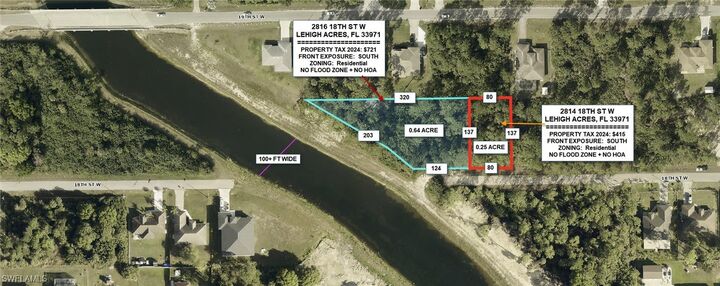 Property Photo:  2816 18th Street W  FL 33971 