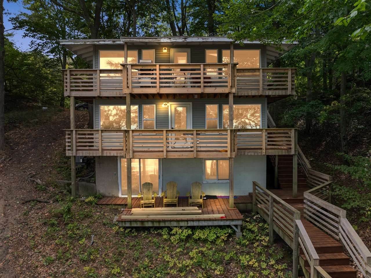 Property Photo:  5959-C Lake Harbor Road Three Cottages  MI 49441 