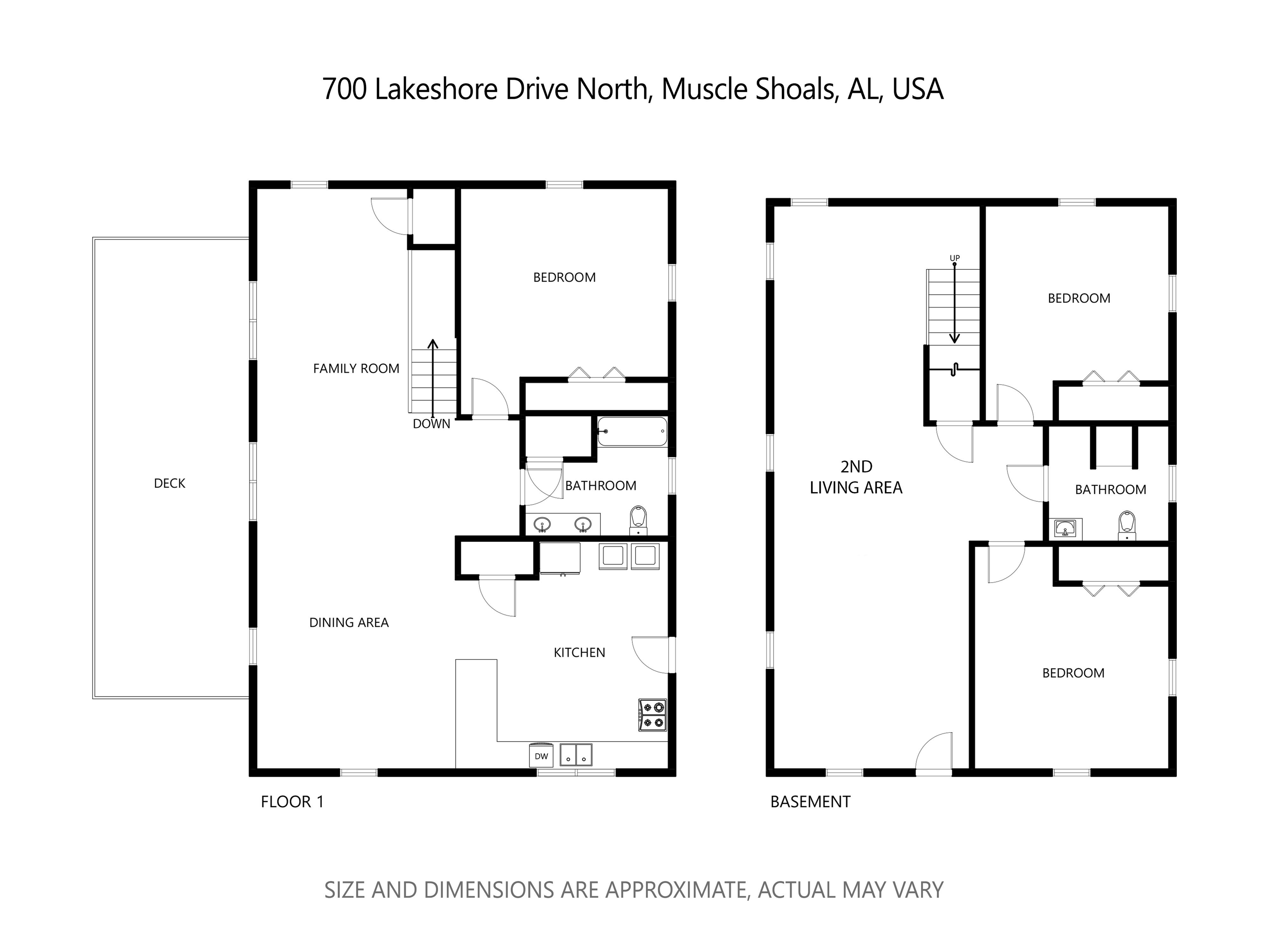 Property Photo: 700 Lakeshore Dr N AL 35661 - MUSCLE S
