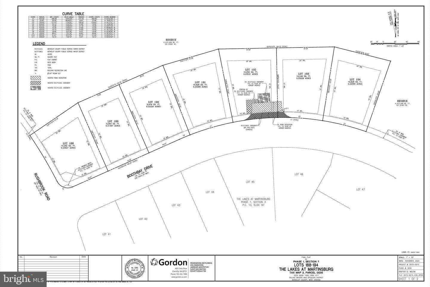 Property Photo:  Lot 193 Boothbay Drive  WV 25403 