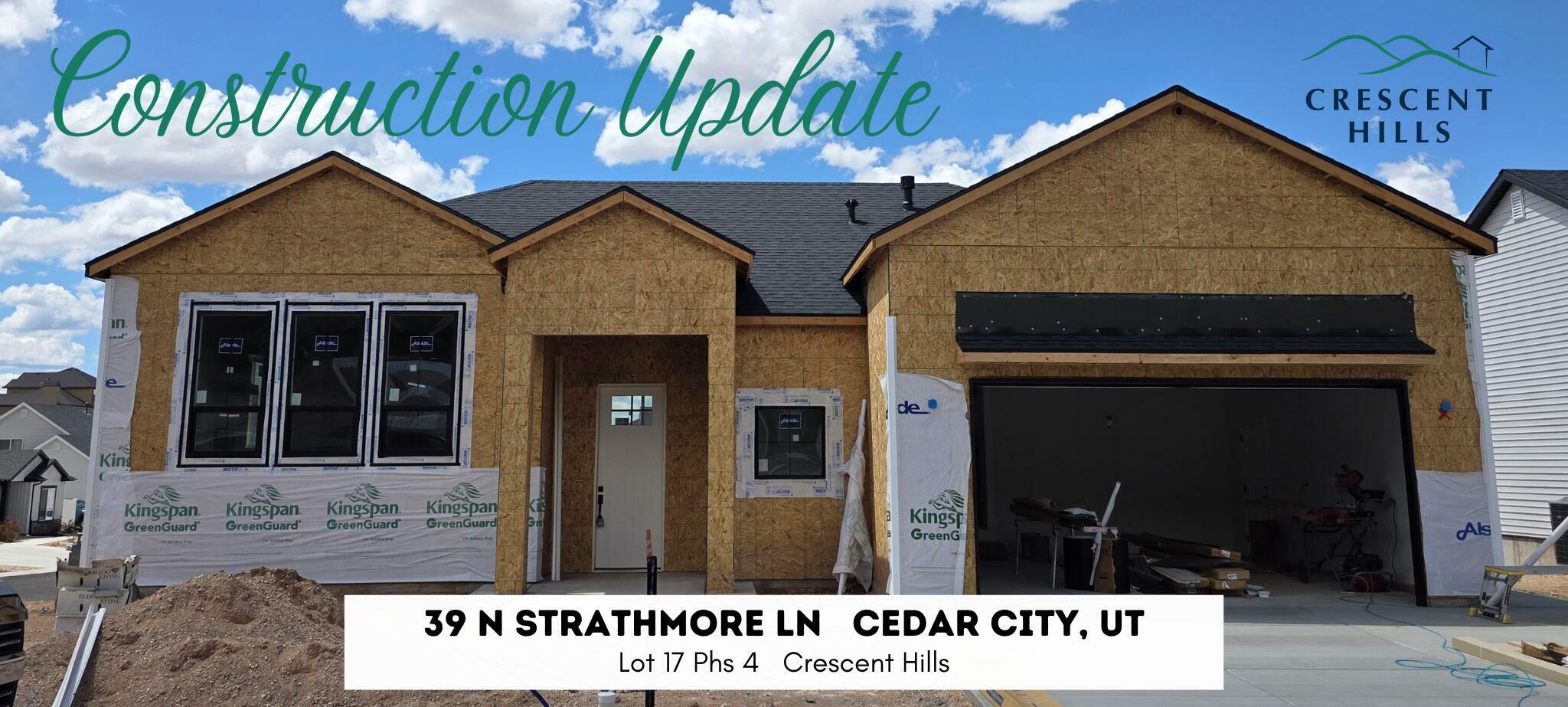 Property Photo: 39 N Strathmore Ln. (Lot 17, Phs 4 Crescent Hills) UT 84720