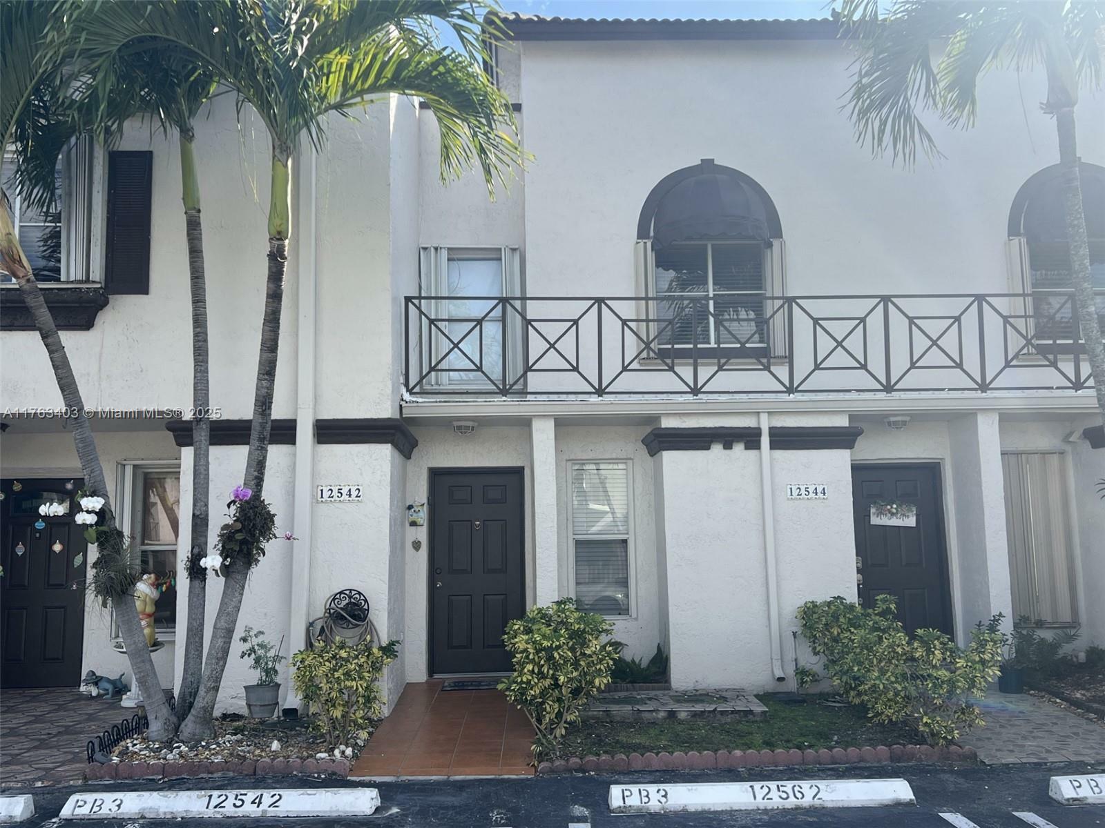 Property Photo: 12542 NW 11th Ln 1704 FL 33182
