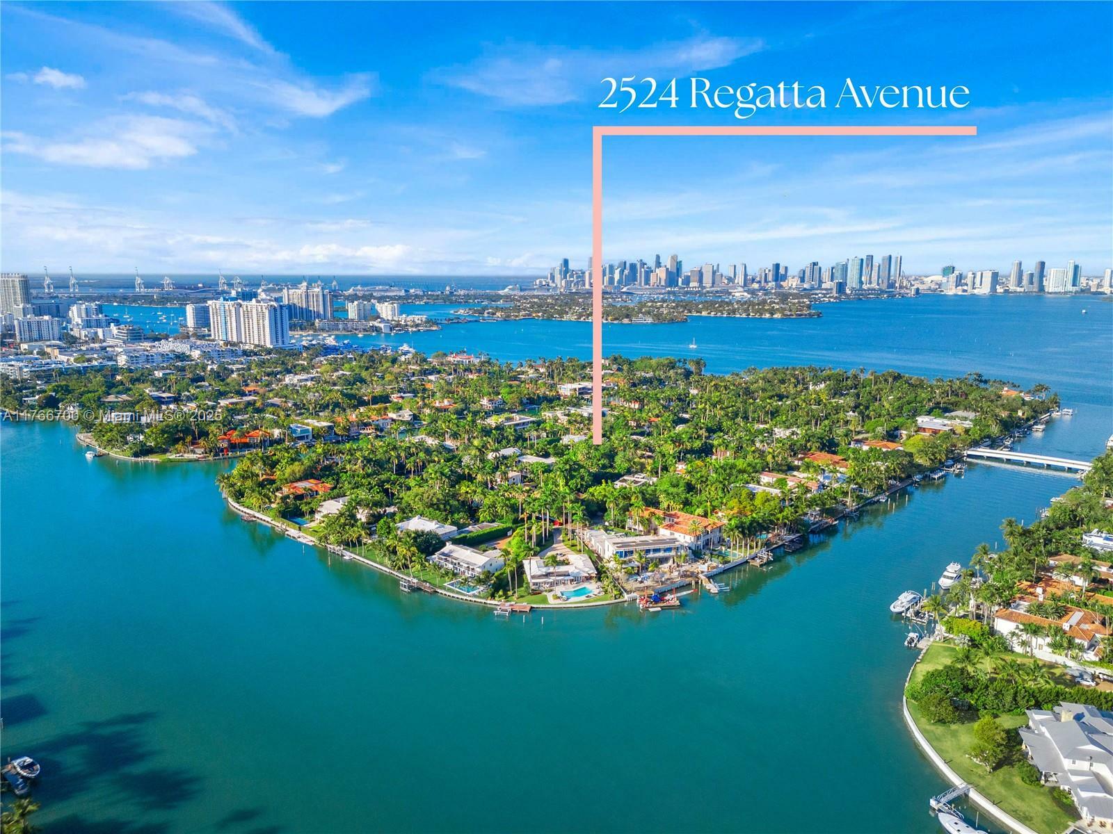Property Photo: 2524 Regatta Ave FL 33140