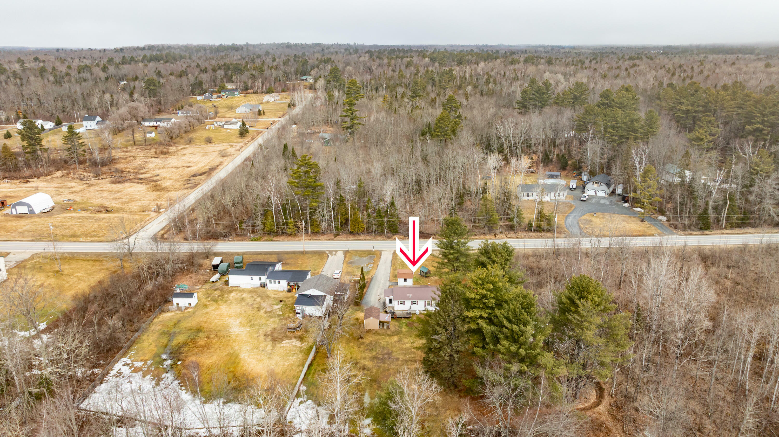 Property Photo:  336 Stetson Road W  ME 04456 