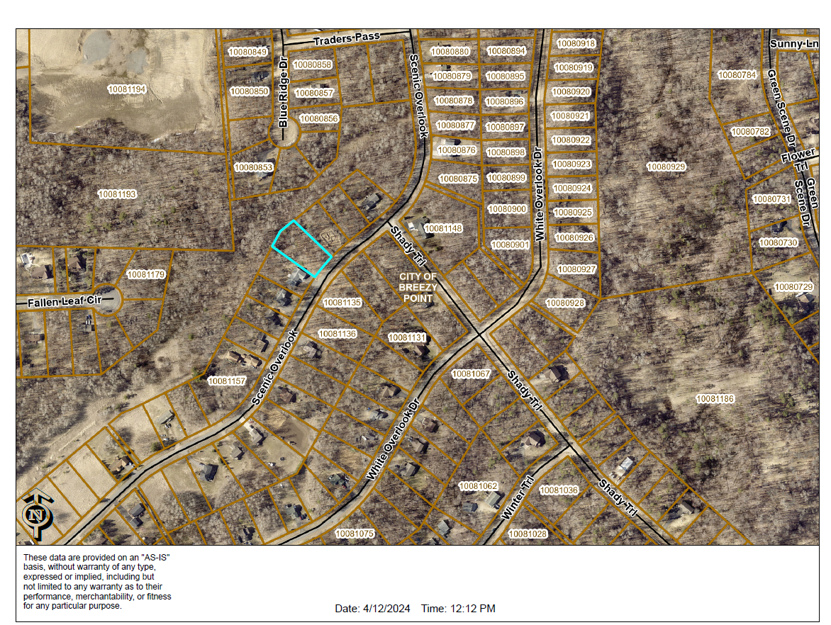 Property Photo: Lot 11 Blk 3 Scenic Overlook MN 56472