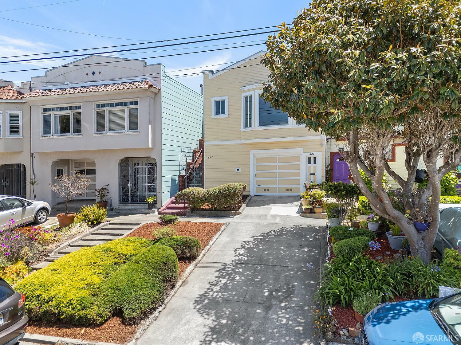Property Photo: 627 London Street CA 94112