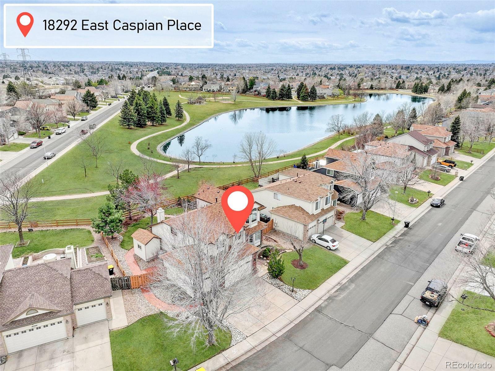 Property Photo: 18292 E Caspian Place CO 80013