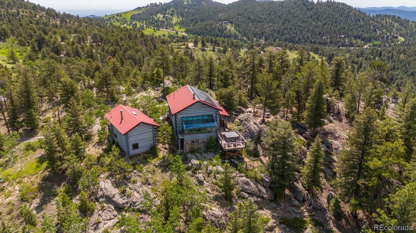 Property Photo: 3945 Douglas Mountain Drive CO 80403