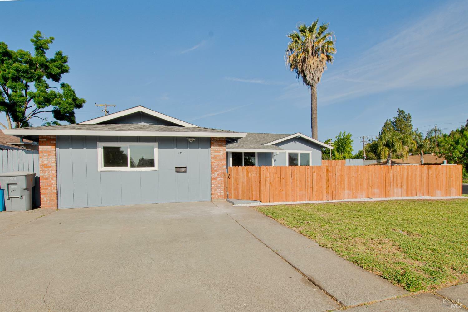 Property Photo: 301 Mono Drive CA 95687