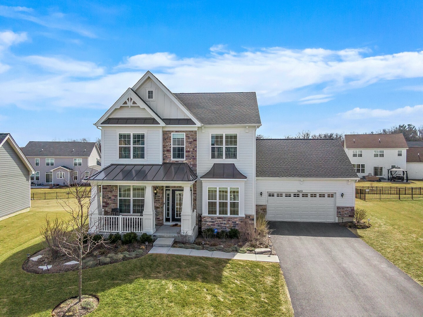 Property Photo: 3629 Harborside Way IL 60124